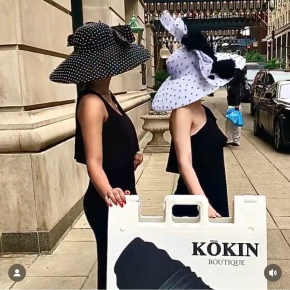 Vintage KOKIN New York Luxurious Couture Crochet Bucket Hat - Picture 14 of 16